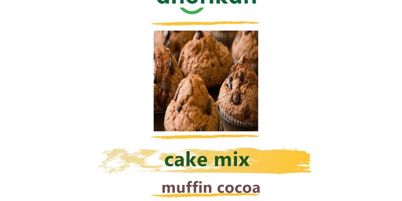 cocoa muffin cake mix for bakery pastry