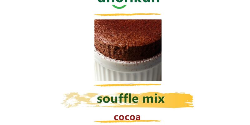 cocoa souffle cake mix for bakery pastry