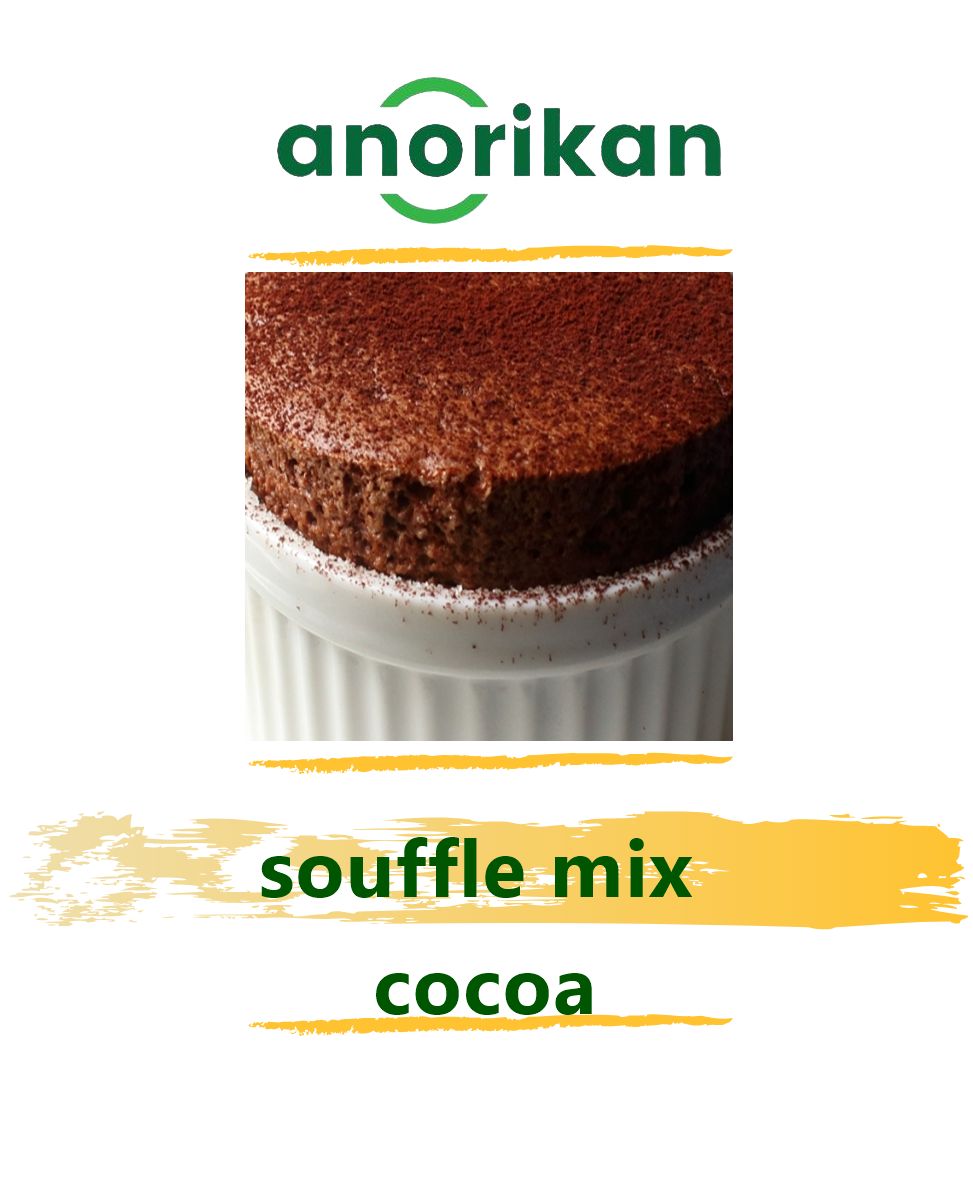 Cocoa, Cacao Souffle Mix Powder Anorikan