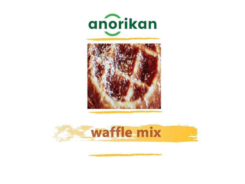 waffle mix powder for bakery pastry