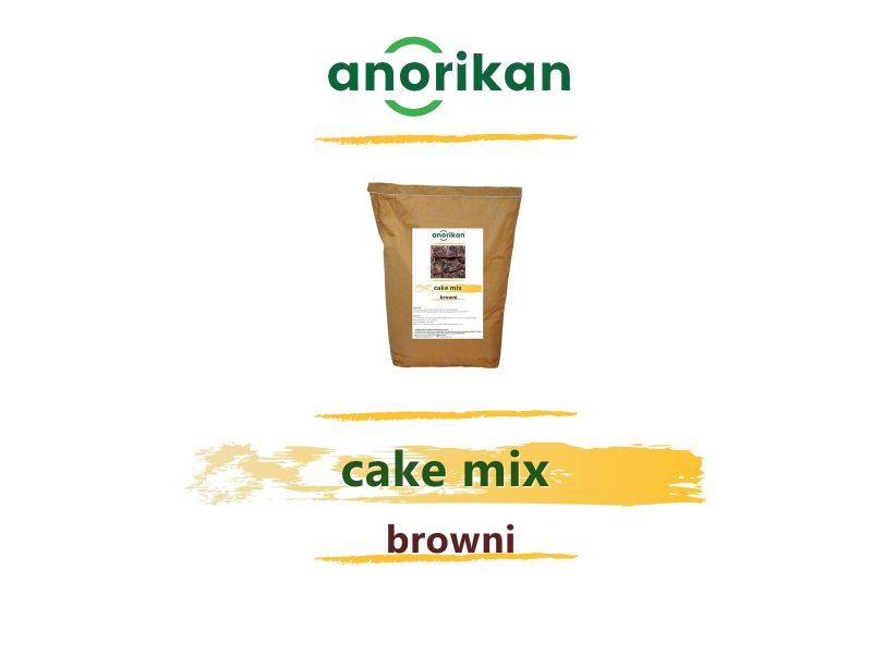 brownie cake mix for bakery pastry