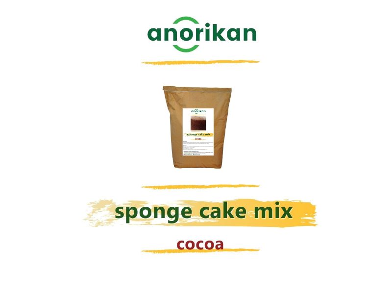 cocoa sponge cake mix for bakery pastry