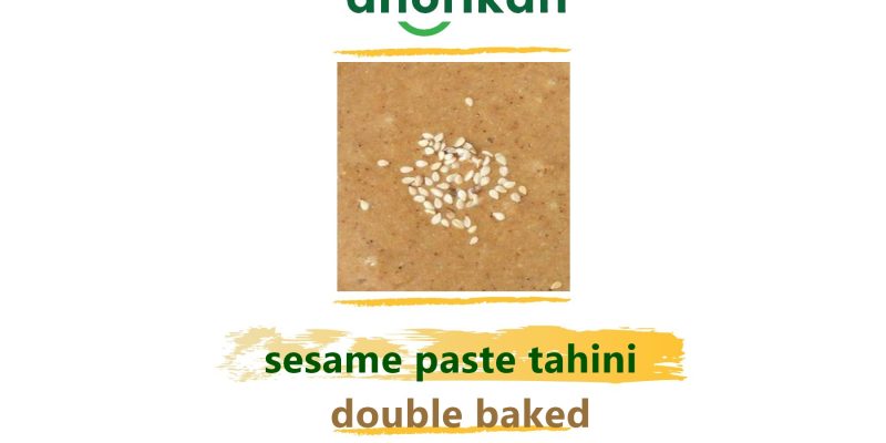 sesame paste tahini, single baked tahini, double baked tahini