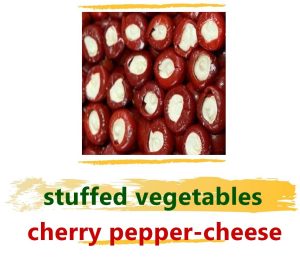 cherry peppers stuffed with cheese from turkey