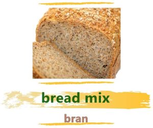 bran bread mix premix for bakery