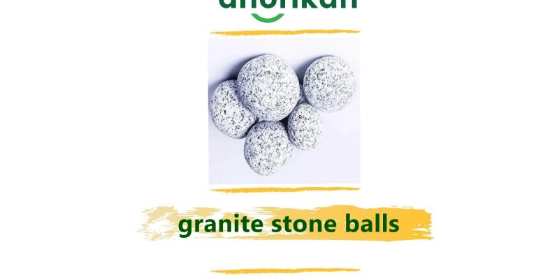 granite stone balls for construction and landscape
