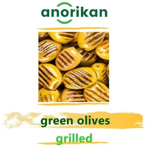 grilled green olives | Anorikan Turkish Grilled Green Olives