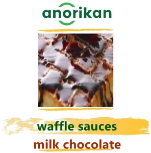 Milk Chocolate Waffle Sauce For Pastry