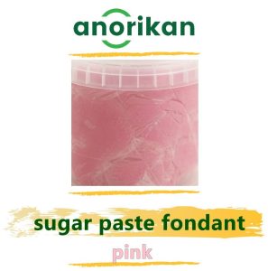 pink sugar paste fondant | Anorikan Pink Sugar Paste Fondant For Pastry Decoration
