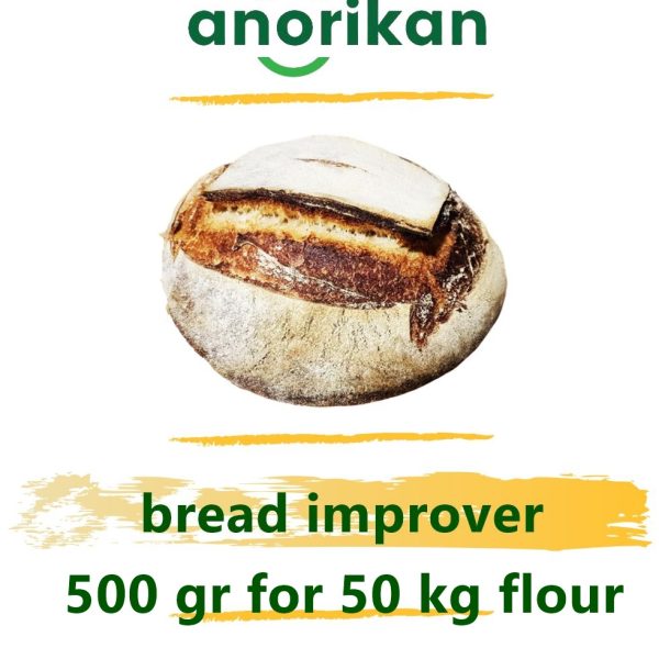 bread improver 500 gr for 50 kg flour for bakery