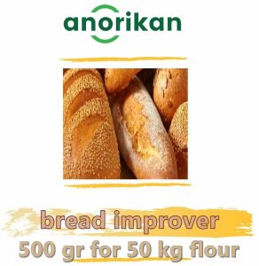 bread improver 500 gr for 50 kg flour for bakery