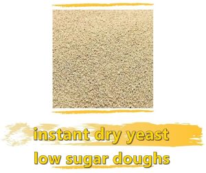 instant dry yeast for low sugar doughs for bakery 