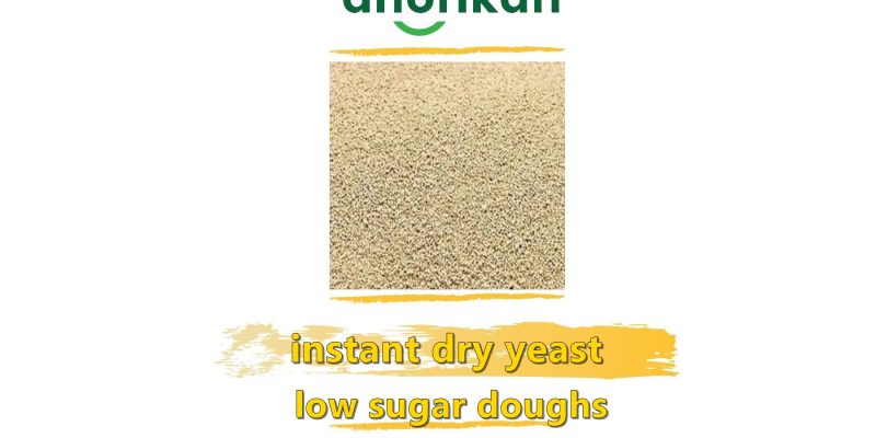 instant dried yeast for low sugar doughs for bakery