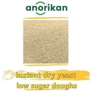 instant dried yeast for low sugar doughs for bakery