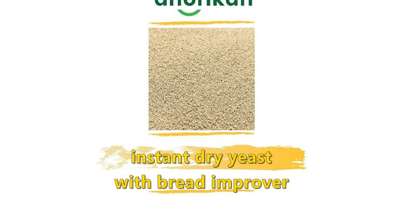 instant dry yeast with bread improver for low sugar doughs