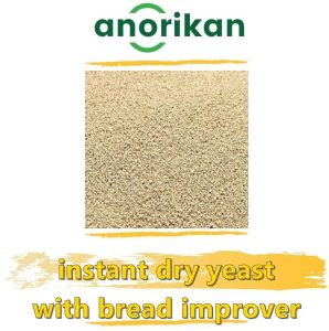 instant dry yeast with bread improver for low sugar doughs