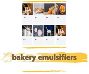 bakery emulsifiers for related industries