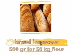Turkish bread improver 500 gr for 50 kg flour for bakery