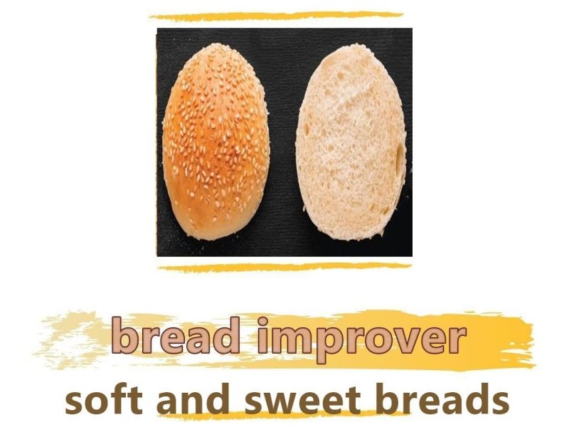 Turkish bread improver for soft sweet breads for bakery